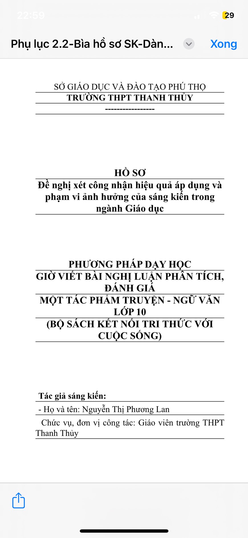 Phương pháp dạy học giờ viết bài nghị luận phân tích, đánh giá một tác phẩm truyện - Ngữ văn lớp 10 (bộ sách Kết nối tri thức với cuộc sống).