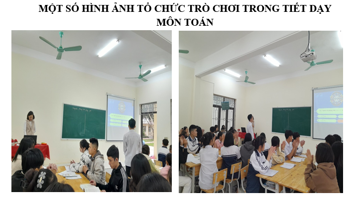 Sử dụng trò chơi tạo hứng thú học tập trong dạy học môn Toán cấp THPT tại trường PT DTNT THCS&THPT huyện Yên Thủy