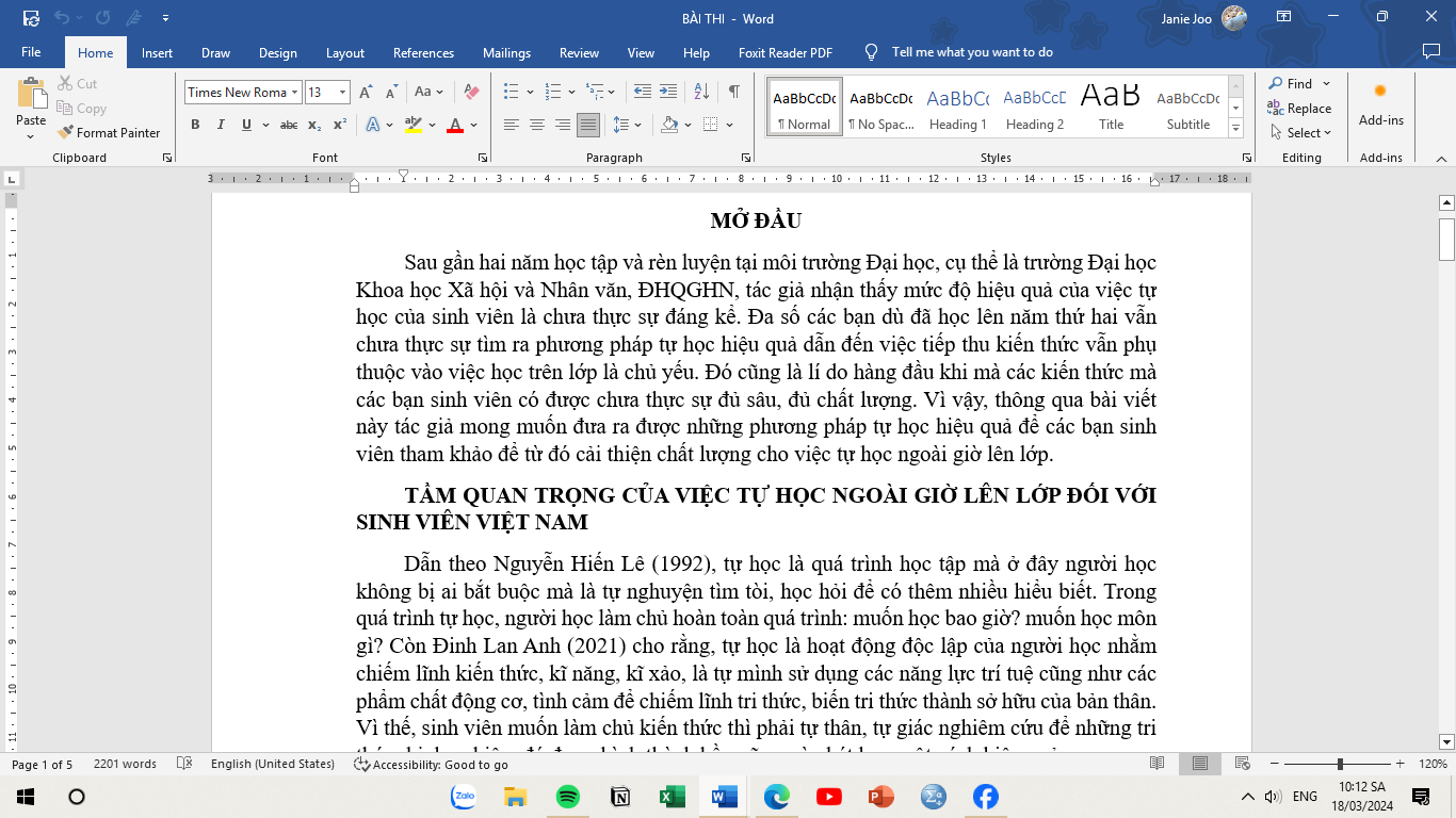 Ứng dụng công nghệ thông tin để nâng cao hiệu quả việc tự học ngoài giờ lên lớp cho sinh viên Việt Nam