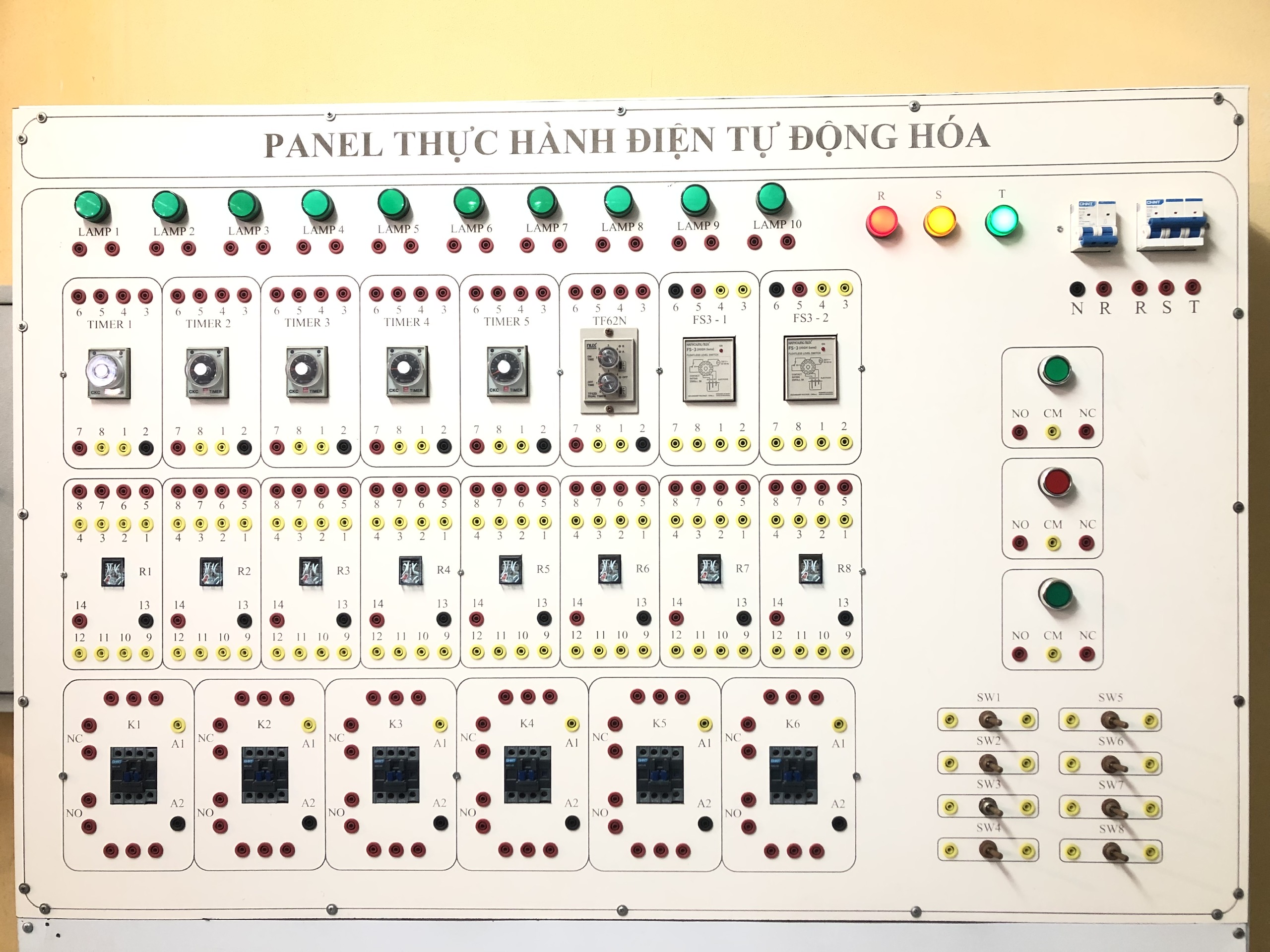 MÔ HÌNH THỰC HÀNH ĐIỆN TỰ ĐỘNG HÓA