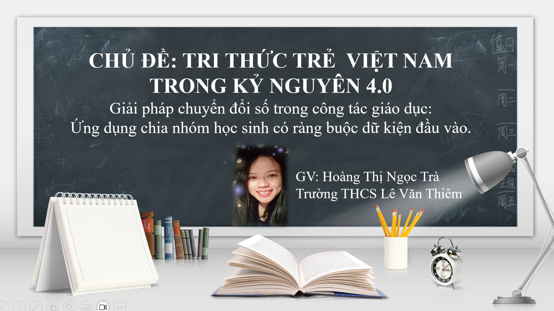 Ứng dụng chia nhóm học sinh có ràng buộc dữ  đầu vào