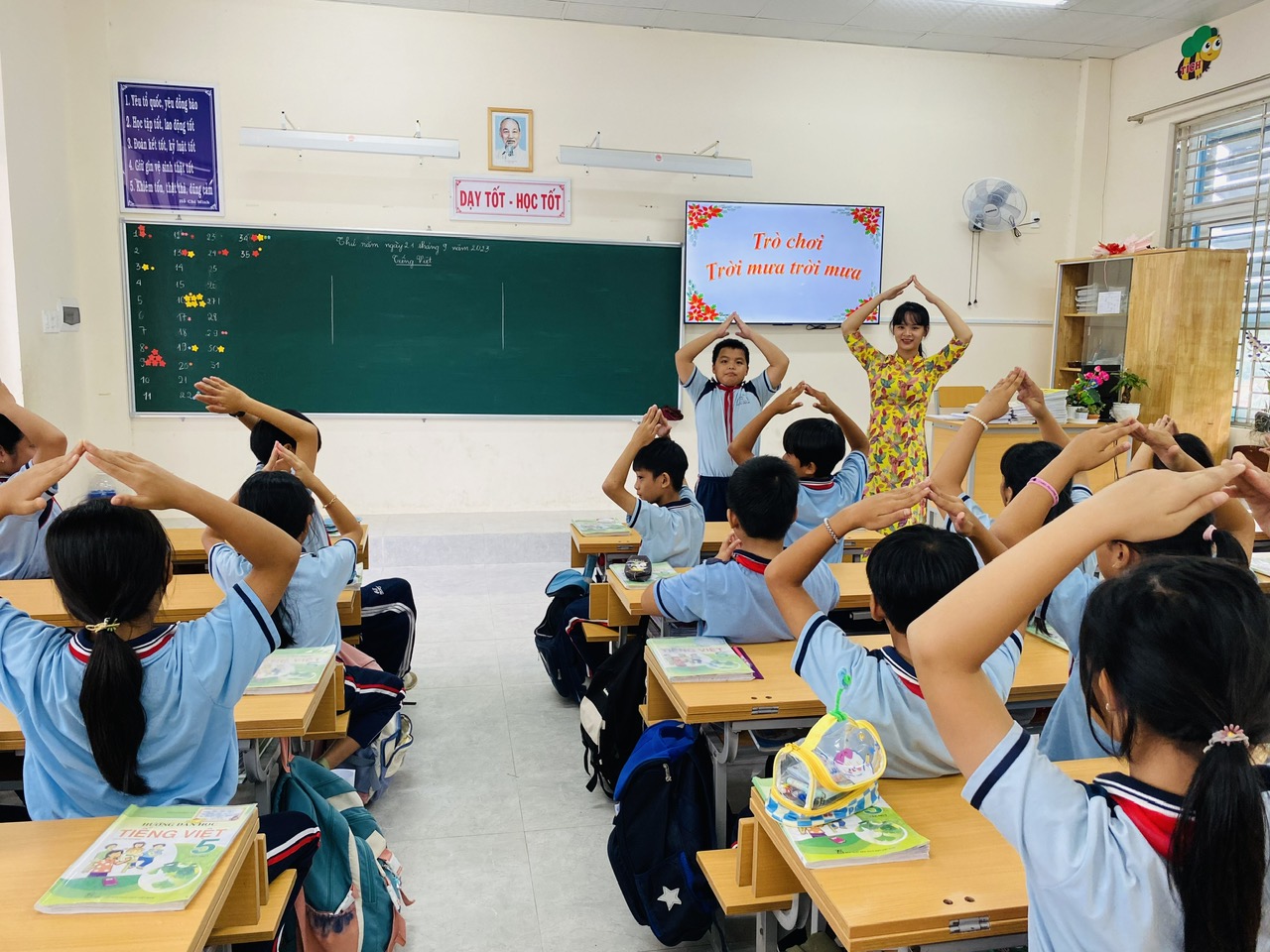 Một số giải pháp sử dụng trò chơi để tạo hứng thú trong học tập môn Tiếng Việt cho học sinh lớp 5E, Trường Tiểu học Cao Văn Ngọc, huyện Côn Đảo, tỉnh Bà Rịa - Vũng Tàu.