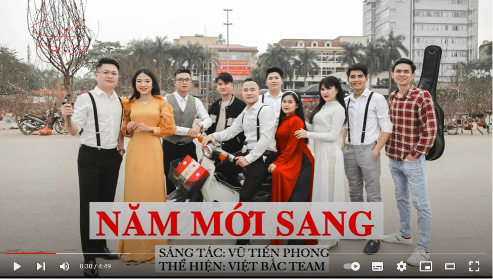 Sáng tác “Năm mới sang”