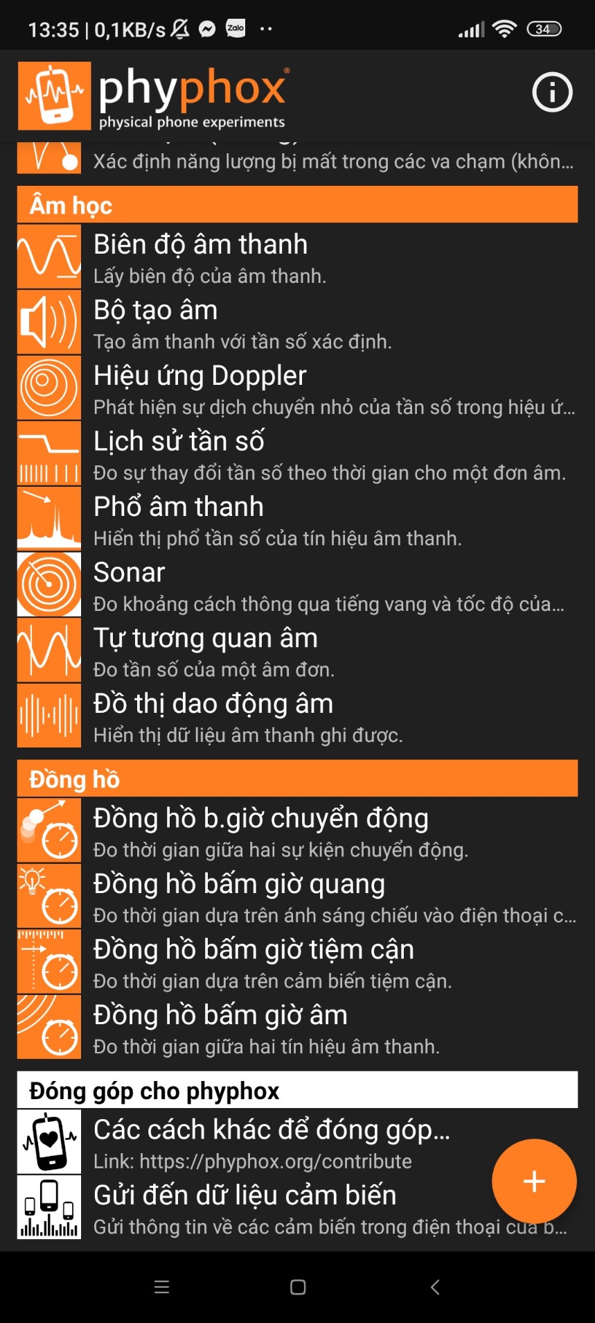 Thiết kế và sử dụng một số thí nghiệm Vật lí sử dụng phần mềm Phyphox