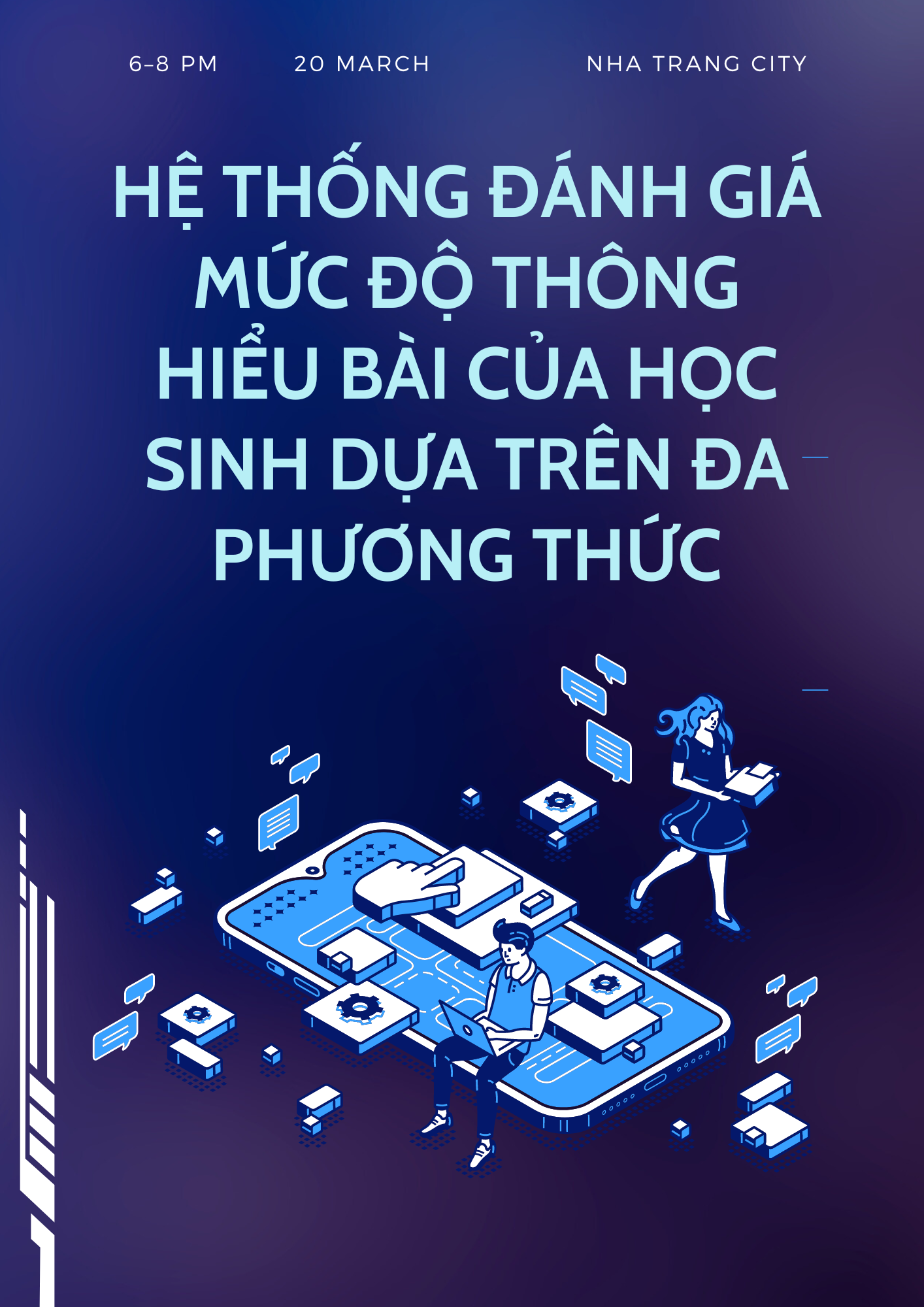 Hệ thống đánh giá mức độ thông hiểu bài của học sinh dựa trên đa phương thức: Nhận diện cảm xúc khuôn mặt, ngôn ngữ cơ thể và ngữ điệu giọng nói.